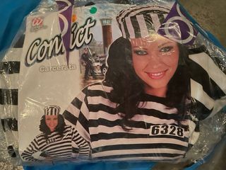 Disfraz Carcelera Milano Talla Única