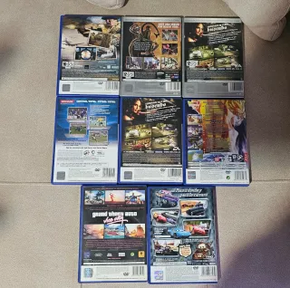 Lote 7 Juegos PS2: Call of Duty, Spiderman, NFS, P