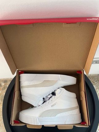 Zapatillas Puma blancas mujer talla 39