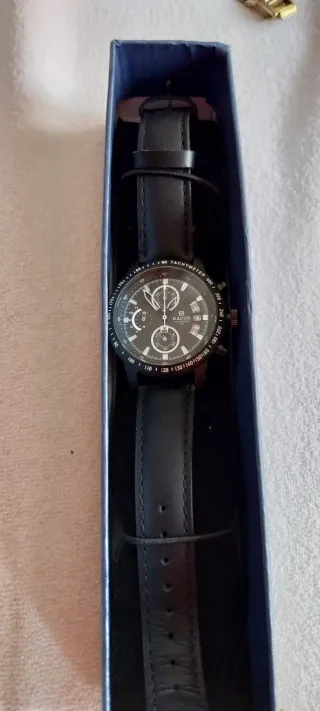 Reloj deportivo Racer negro