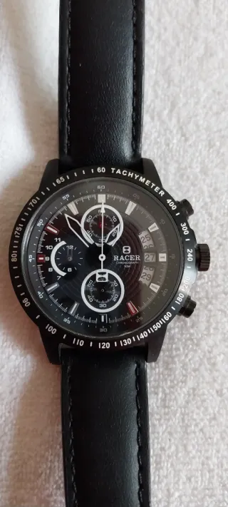 Reloj deportivo Racer negro