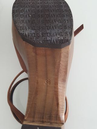 Sandalias de tacón Vialis Talla 38