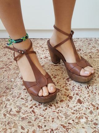 Sandalias de tacón Vialis Talla 38