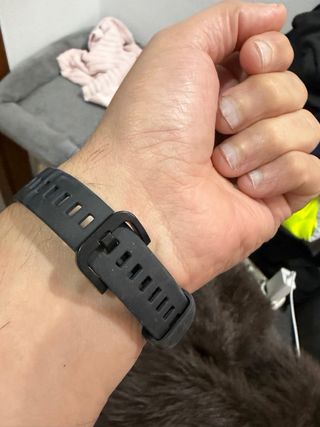 Huawei Band 6 Oro correa negra