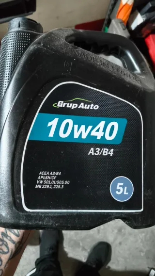 Aceite Motor Grup Auto 10w40 5L
