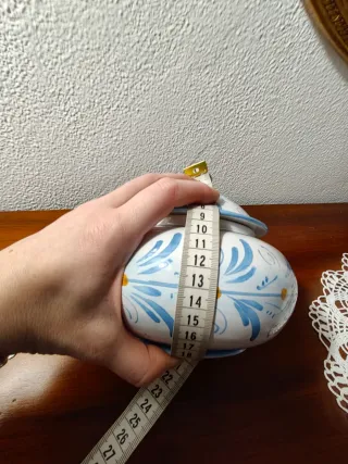 Brocca in ceramica Caltagirone + biscottiera