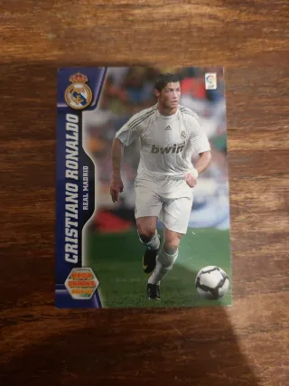 Carta Cristiano Ronaldo Mega Cracks 10-11