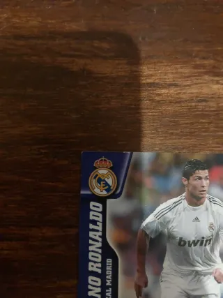 Carta Cristiano Ronaldo Mega Cracks 10-11