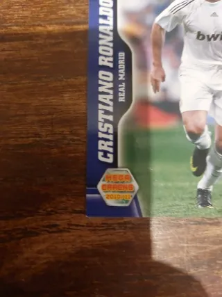 Carta Cristiano Ronaldo Mega Cracks 10-11