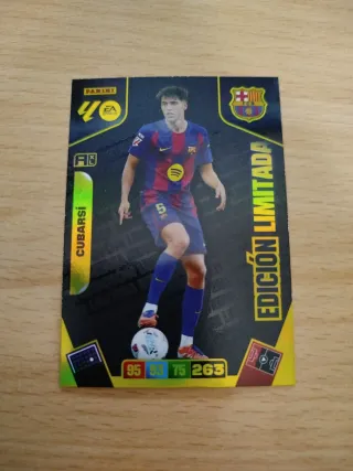 Cromo Cubarsi Edición Limitada Adrenalyn 25-26