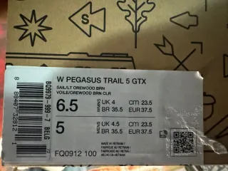 Nike Pegasus Trail 5 Gtx Uomo