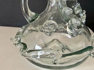 Decantador Vino Cristal Soplado Diseño Único