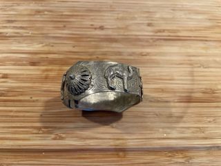 Pulsera Vintage Étnica Camello y Mano de Fátima