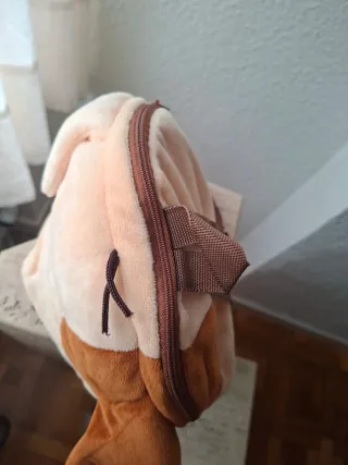 Mochila infantil perro peluche