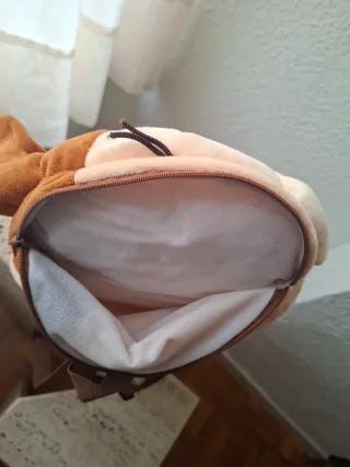 Mochila infantil perro peluche