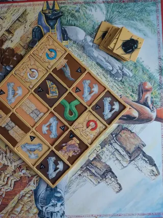 La Vendetta del Faraone Gioco da Tavolo 1989