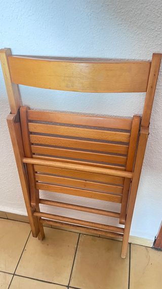Silla Madera Plegable