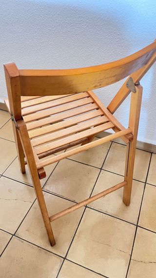 Silla Madera Plegable