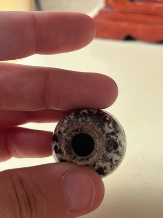 Mini jarrón cerámico esmaltado