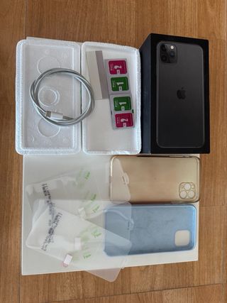 iPhone 11 Pro Max 512GB Gris espacialTodo original