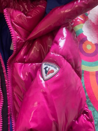 Chaqueta Rossignol Talla 10 Rosa Brillante. Nueva
