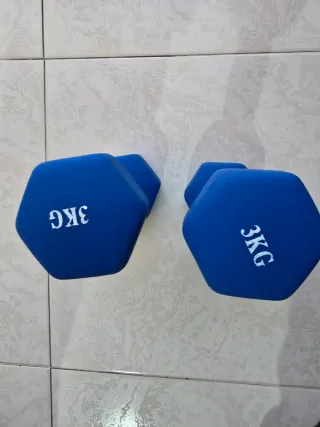Mancuernas Neopreno 3 kg (Par)