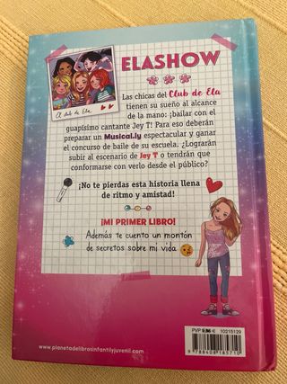 4 libros de ELASHOW, serie infantil-juvenil 3€/lbr