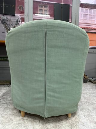 Sillón Tullsta Ikea con funda Verde Claro