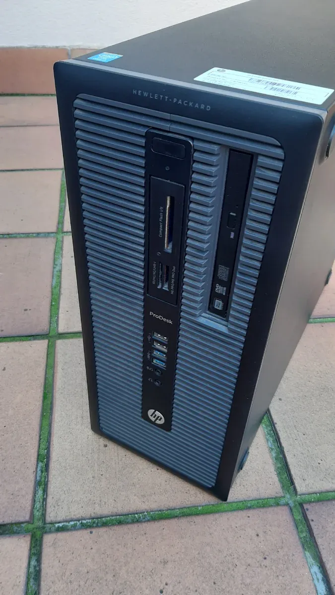PC de torre HP Intel Core i7 RAM 8GB Windows10Pro afbeelding 2