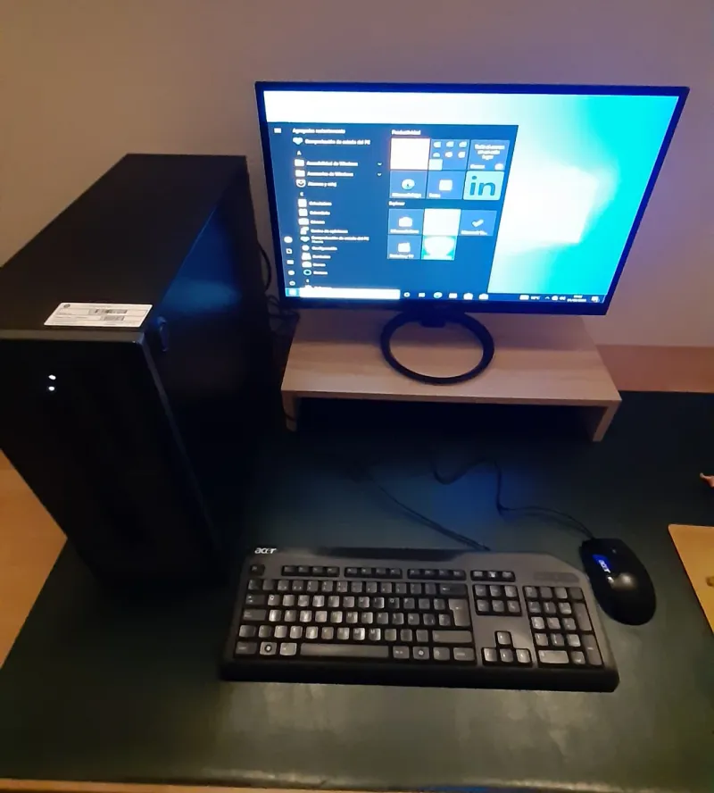 PC de torre HP Intel Core i7 RAM 8GB Windows10Pro afbeelding 4