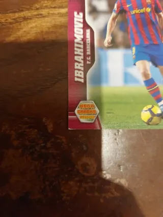 Carta Mega Cracks 10-11 Ibrahimovic F.C. Barcelona