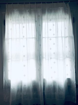 Tenda trasparente geometrica 180x170