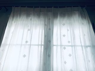 Tenda trasparente geometrica 180x170