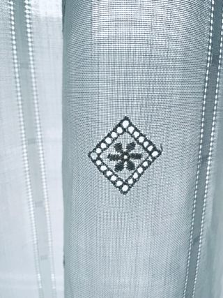 Tenda trasparente geometrica 180x170