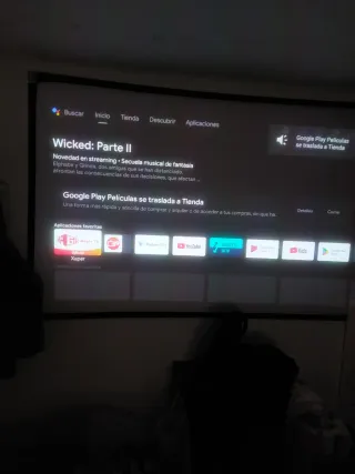 Proyector Xiaomi Mini Portátil Gris/Blanco