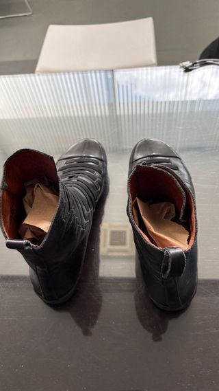 Botines mujer piel negros talla 39