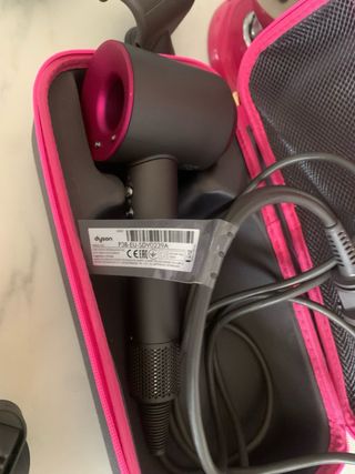 Secador Dyson Supersonic Rosa y Gris