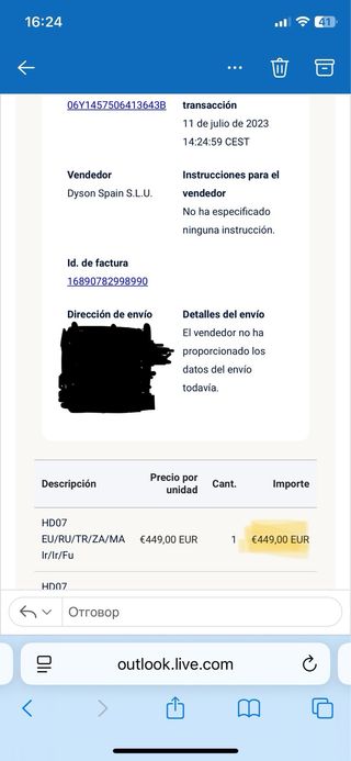 Secador Dyson Supersonic Rosa y Gris