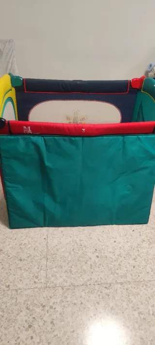 Parque cuna con colchón 109 cm x 75 cm