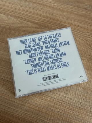 CD Lana Del Rey - Born to Die