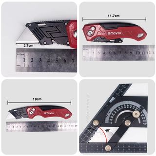 Cúter Plegable TOVIA + 13 Cuchillas