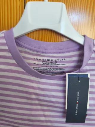 Lote 2 Camisetas Tommy Hilfiger T8-10