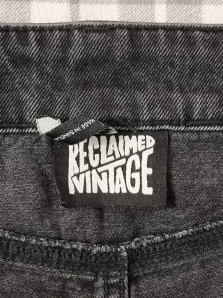 Vaqueros Reclaimed Vintage W28 Negros Hombres