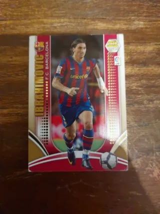 Carta Fútbol Ibrahimovic Mega Cracks 09-10