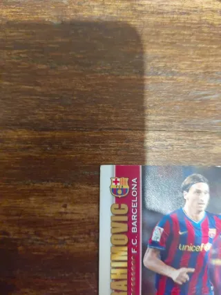 Carta Fútbol Ibrahimovic Mega Cracks 09-10