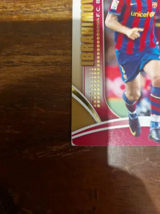 Carta Fútbol Ibrahimovic Mega Cracks 09-10