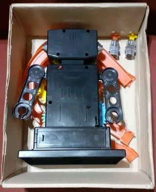 Robot vintage toy anni 80 Kinsman machine conveyer