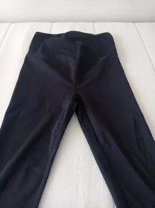 Leggings premamá deportivos negros
