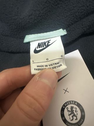 Chaqueta Chelsea Nike Negra y Verde