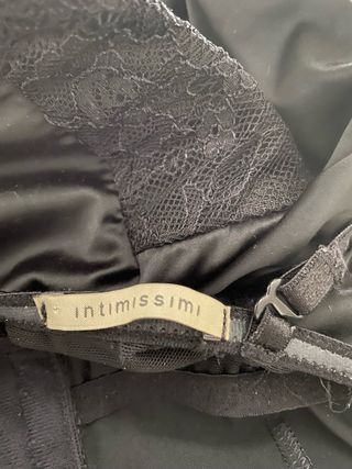 Guêpière Intimissimi Nera Pizzo e Raso